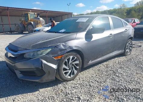 2016 Honda Civic Ex из США, поврежденный, VIN 19XFC2F71GE234392